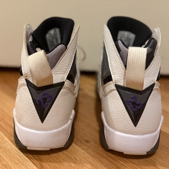 Nike Air Jordan 7 Retro in Flint Grey and White (men's size 8 US) - Picture 4 of 6